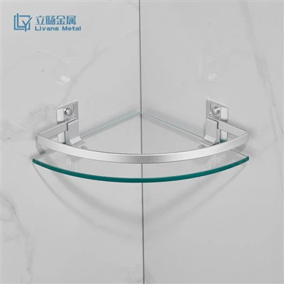 Rak Sudut Pancuran Aluminium