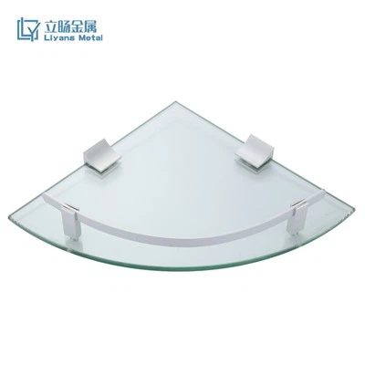 Braket Rak Sudut Kaca