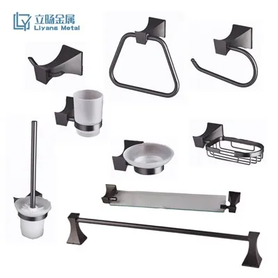 Set Aksesori Kamar Mandi Nikel Dipoles